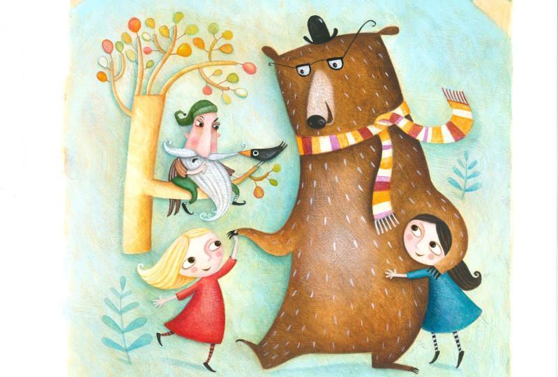 Snow White, Rose Red, Bear Brown