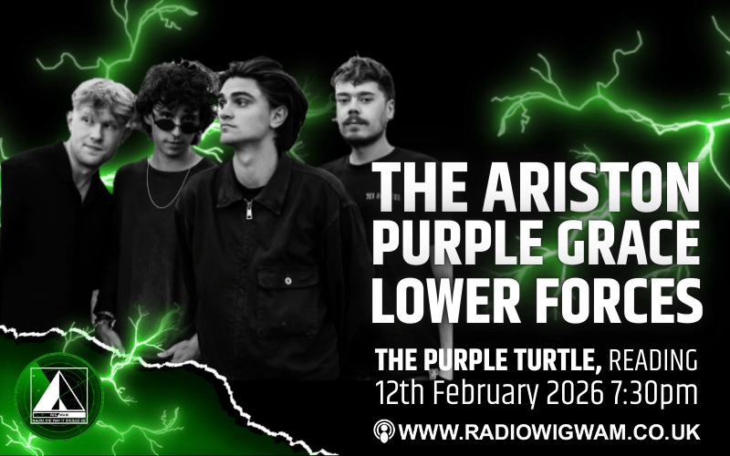 Radio Wigwam Presents... @thearistonband  "Artfully blending emotive lyrics with savage riffs and piercing lead lines, The Ariston sound is sometimes melancholic, at times haunting, but always hopeful." THE TEN OF CLUBS with @purplegraceband  @lowerforces  FREE ENTRY / 18+ ID Required