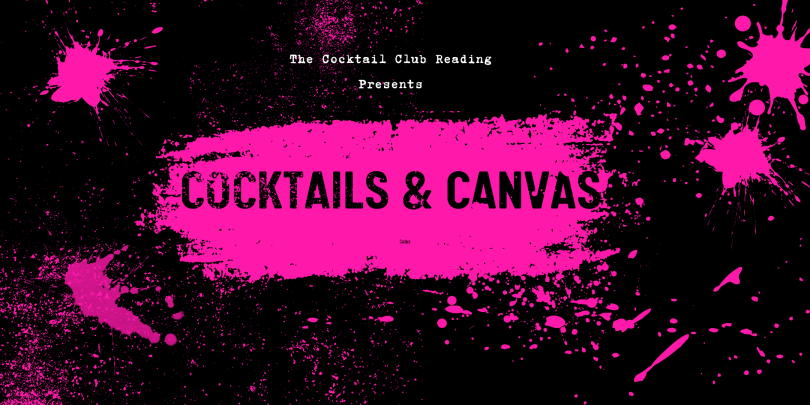 Cocktails and Canvas Banner