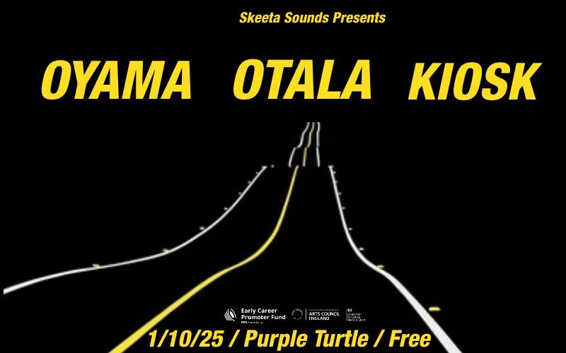 On the 1st of October we’re bringing a special eclectic but cohesive lineup to @purpleturtlereading featuring:  @oyamaband Since their emergence in 2012, the Icelandic collective Oyama has gone through several transformations. Having started as a bonafide shoegaze unit, the band manifested kinship with My Bloody Valentine, Ride, and Mogwai through walls of distorted noise on their debut EP I Wanna. Released in 2014, their first full-length album Coolboy showcased their idiosyncratic songwriting, earning rec