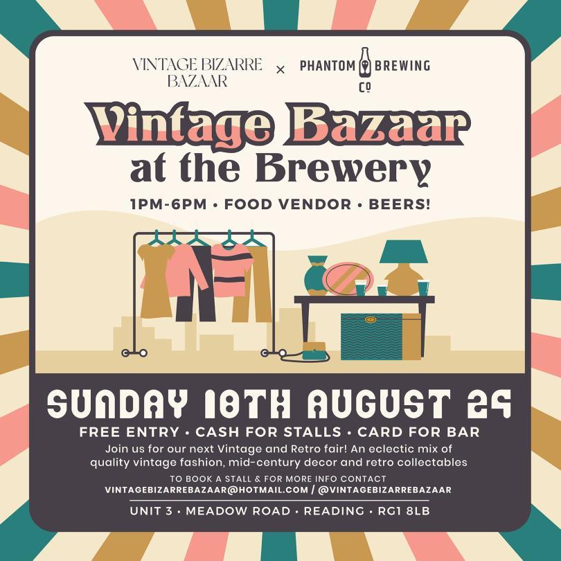 Vintage Bazaar at the Brewery