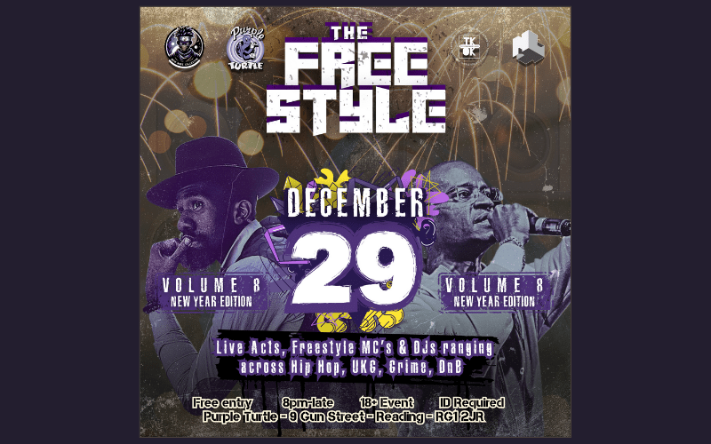 Final FRESTYLE event for 2024  Promises to be a special night of Hip Hop DJs  FREE ENTRY / 18+ ID Required
