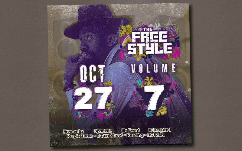 New Wave Collective Presents  The Freestyle. Vol 7  TheFreestyleVol7 - Oct 27th at @purpleturtlereading SEE YOU THERE📢 📸 Visuals by: @newwavecollectiveuk 📸 LIVE PERFORMANCES BY❗⤵️ @leen_nlt @xavrpryme @burnedagainhq @djkprymethejaeger @modeste_music @gattzilla  FREE ENTRY 18+ /ID Required
