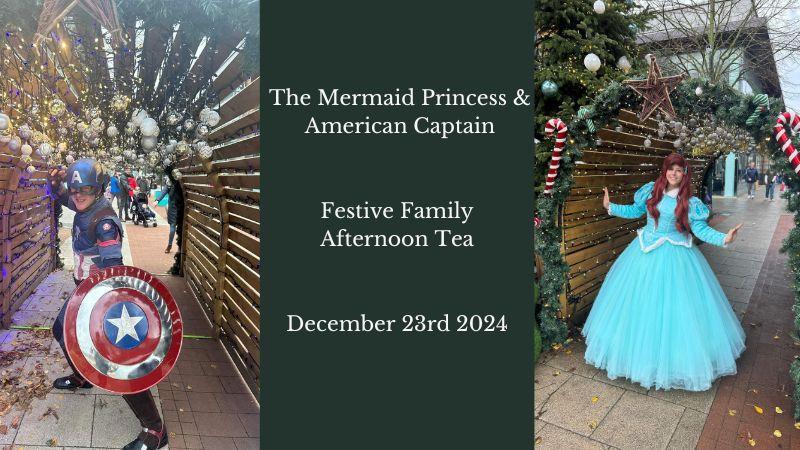 The image is of the Mermaid Princess and the American Captain