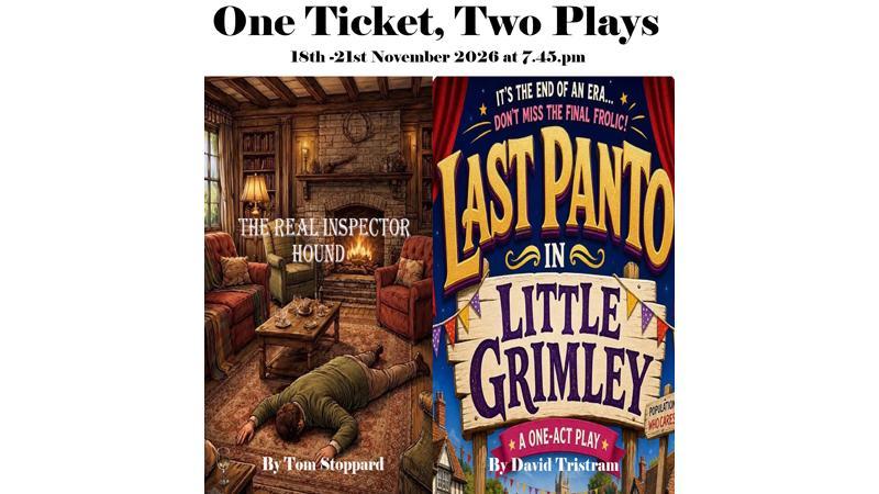 Two Play Treat. One Ticket - Two Plays!