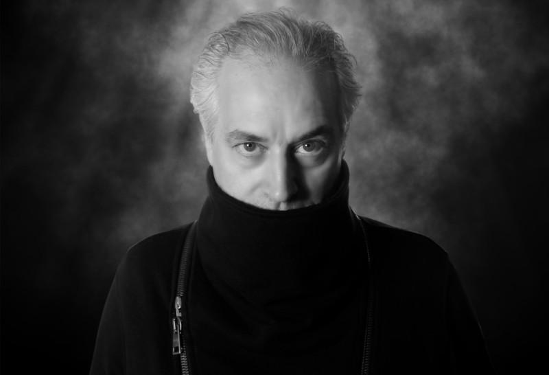 Wesley Stace in black & white