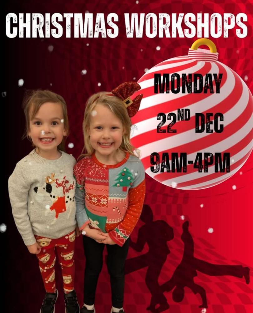 Christmas Workshop Monday 22nd December 9am-4pm 