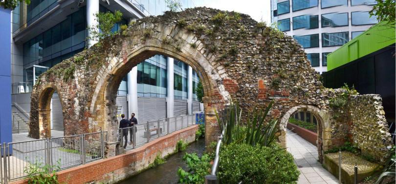 Reading Abbey mill arch