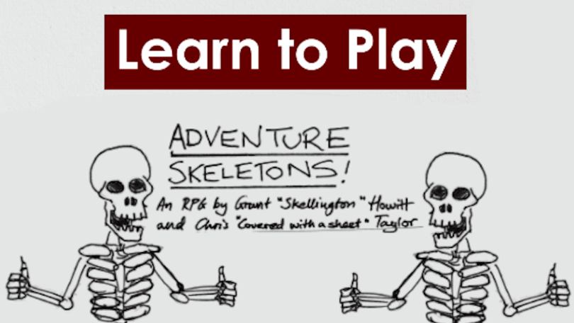 learn to play adventure skeletons