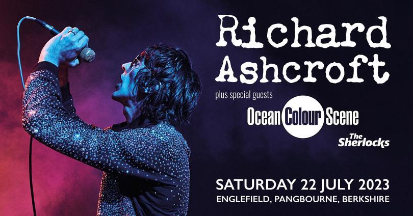 Richard Ashcroft with Ocean Colour Scene & The Sherlocks at Englefield House