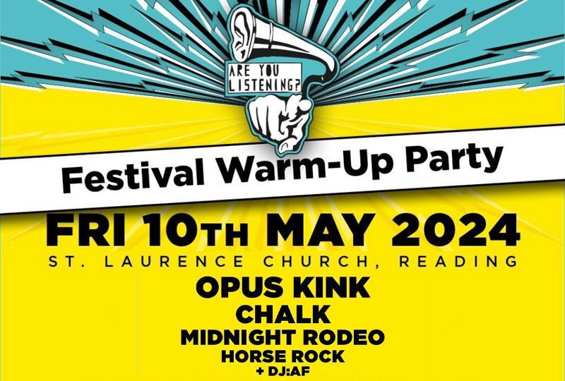 Are You Listening? 2024 Warm-Up Party