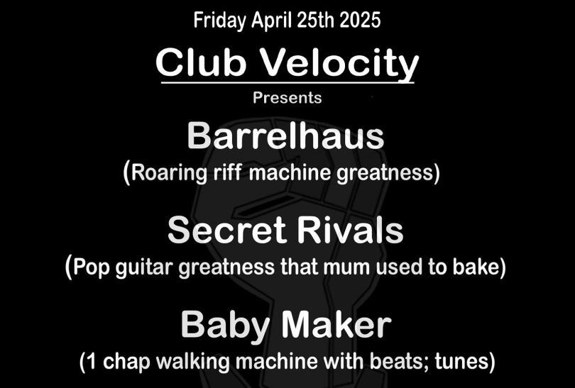 Club Velocity presents BarrelHaus