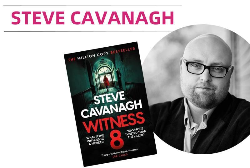 Meet Steve Cavanagh for the release of Witness 8