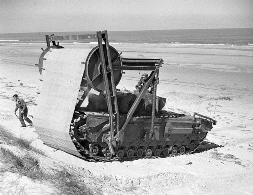 A Churchill Bobbin in World War Two
