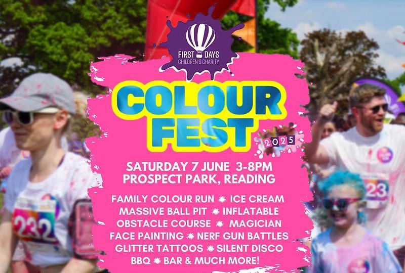 First Days Colour Fest 2025 logo