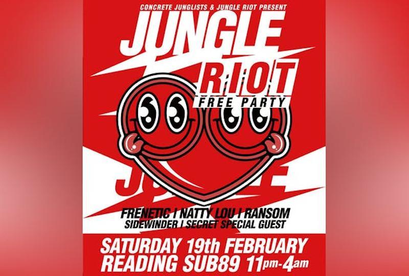Jungle Riot & Concrete Junglists - FREE PARTY