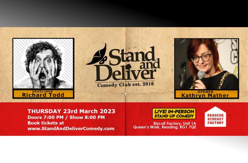 Stand and Deliver March poster