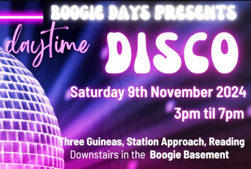Boogie Days Daytime Disco
