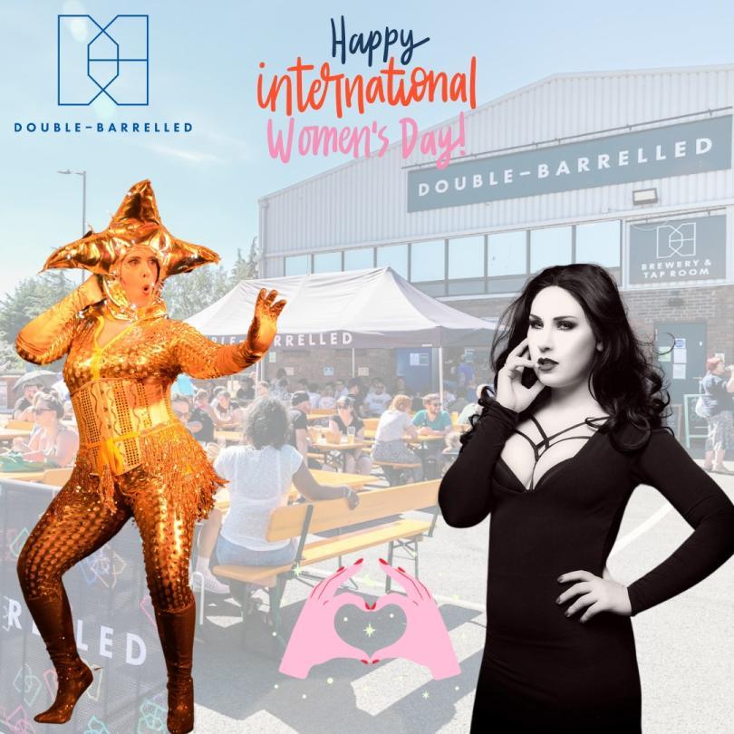 The Scarlet Vixens Burlesque celebrate International Women's Day