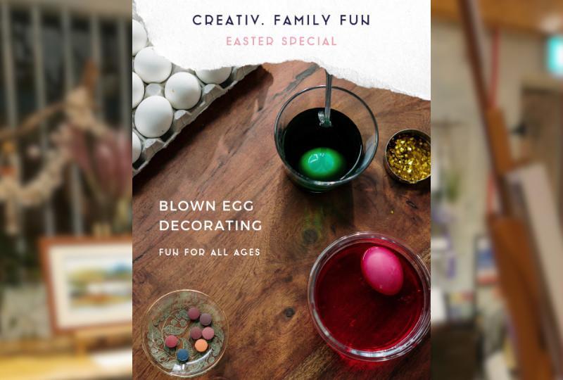 EASTER FAMILY FUN: Egg Decorating!