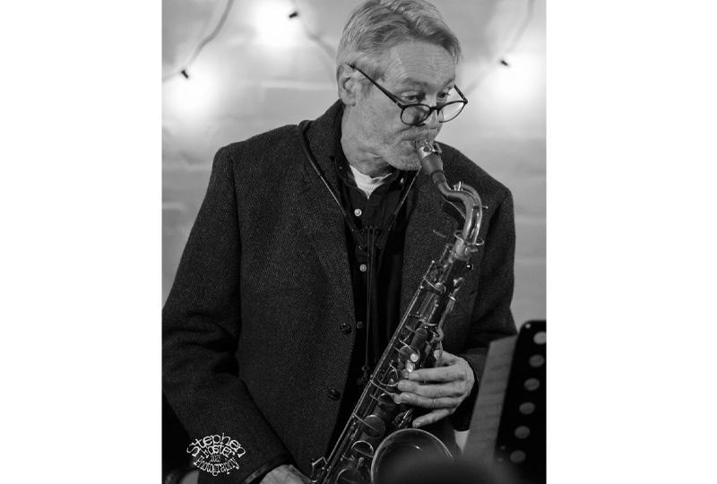 Saxophonist Ewen Baird