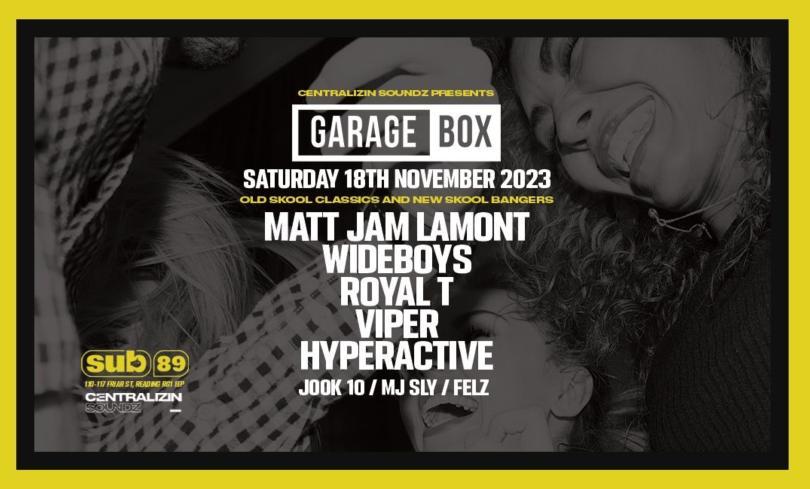 Garage Box Reading Launch Party