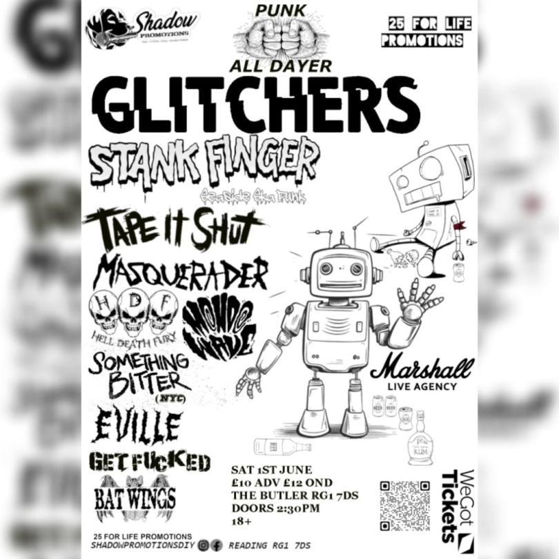 Shadow Promotions DIY + 25 For Life's Punk All-Dayer