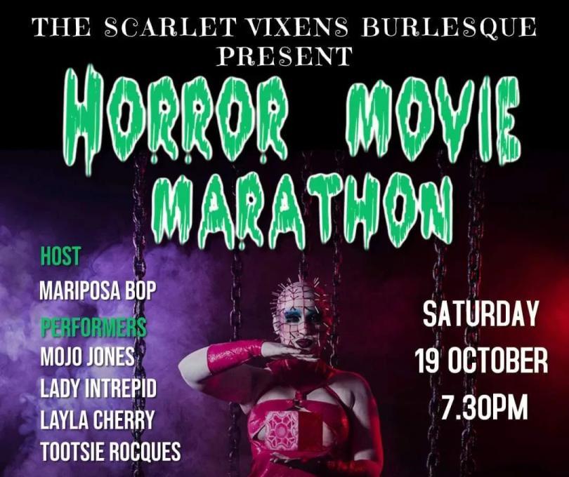 The Scarlet Vixens present: Horror Movie Marathon