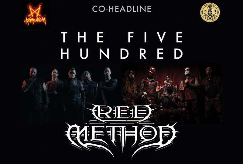 The Five Hundred & Red Method band logos and line-ups