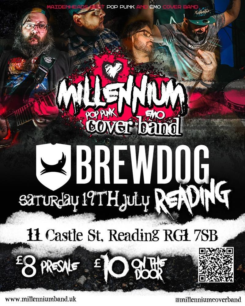 Poster showing event details with photos of people performing live music.