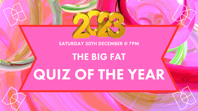 The Big Fat Quiz of The Year 2023