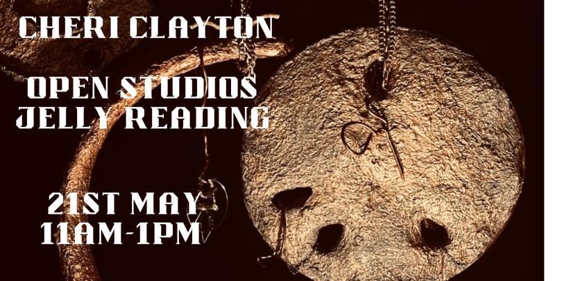 Golden paper mache artwork