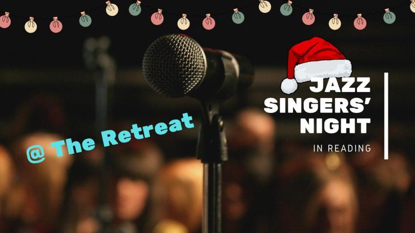 Microphone with a blurry crowd background