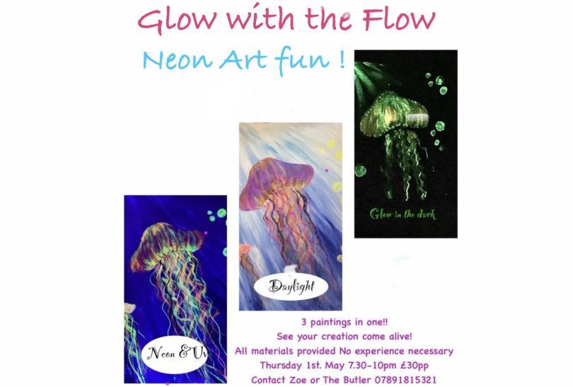 Glow With The Flow Jellyfish