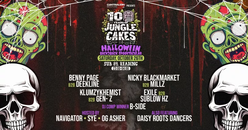Jungle Cakes x Centralizin Halloween B2B Spooktacular