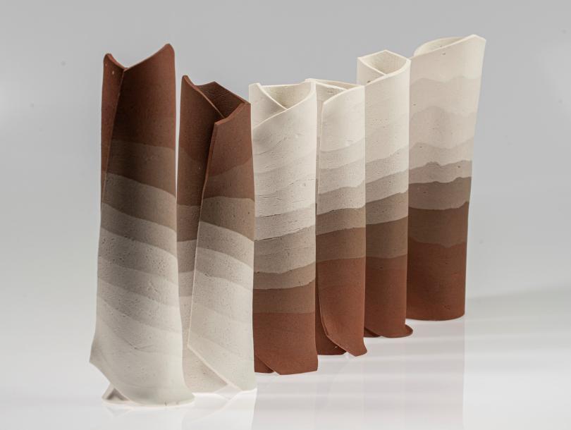 Clay sculpture by Anda Albu