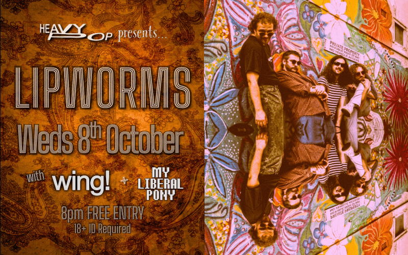 LIPWORMS @lipworms  Portsmouth-based techno-psych fuzz merchants LIPWORMS are returning to the Purple Turtle this October following their appearance there at AYL? 2024  “industrial techno-psych, aligning with recent experimental dance sounds from the likes of SCALER and PVA whilst echoing the legacy of giants such as Underworld.” So Young Magazine  “Dripping with acid influence and scuzz rock, ‘handshake’ slopes around with the casual confidence of an alpha animal waltzing around its territory.” Still Liste