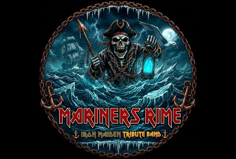 MARINERS RIME logo with a zombie pirate