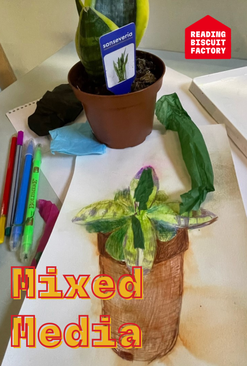 Mixed Media Workshop at Reading Biscuit Factory