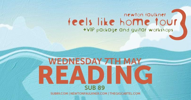 poster with a painted image of a sea and the name of the tour