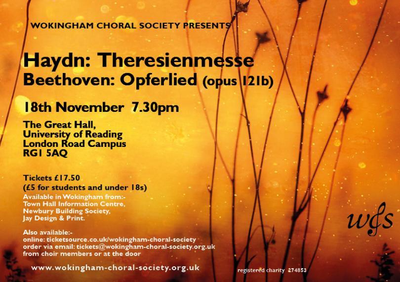 Wokingham Choral Society in Concert