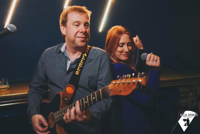 The Parallels Live Music Night at High Spirits Cocktail Company