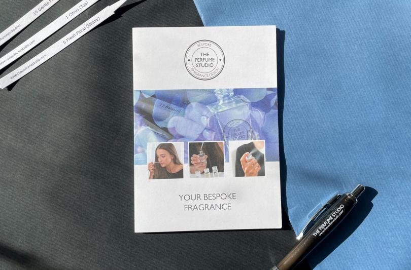 Pamphlet for Fragrance Design Experience