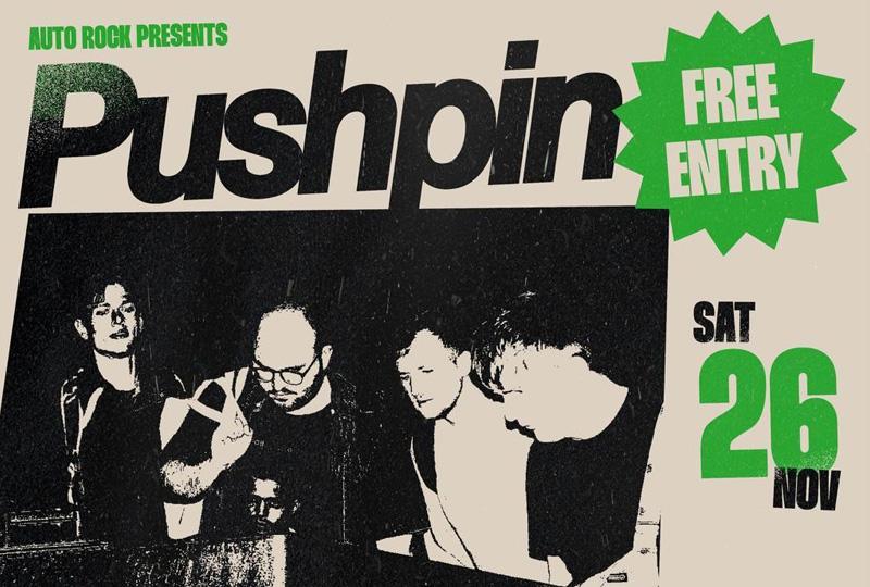 Pushpin poster Oakford Social Club