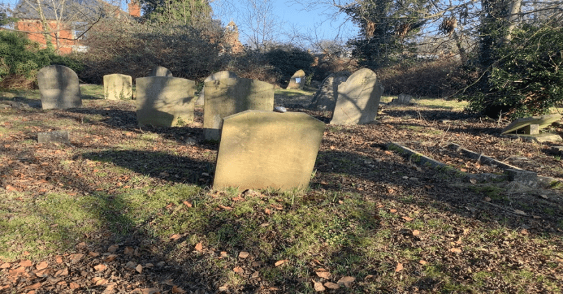 Reading Cemetery - the location where Mary is buried