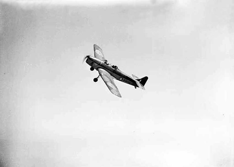 An aircraft of No 8 Elementary Flying School based in Woodley 