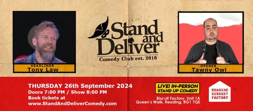 Stand and Deliver September poster