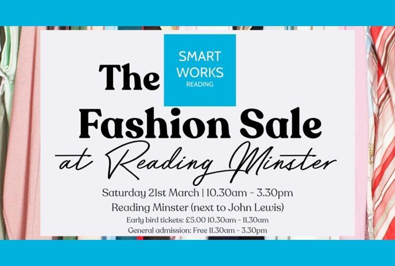 Smart Works Reading Spring Fashion Sale poster