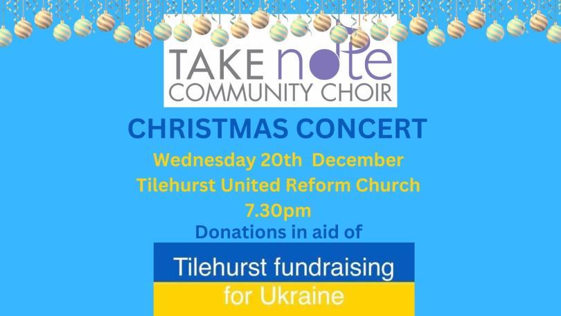 Take Note Christmas Concert