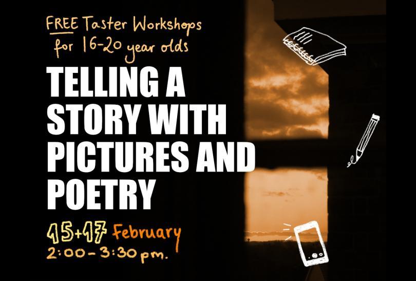 Free poetry and photography workshops for young people